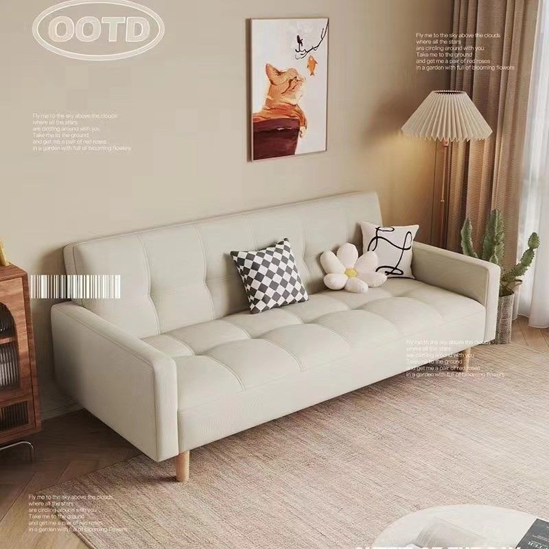 布艺沙发出租屋单人沙发床两用客厅小户型沙发,住宅家具,布艺沙发,淘宝优惠券,粉丝福利购,淘宝优惠卷