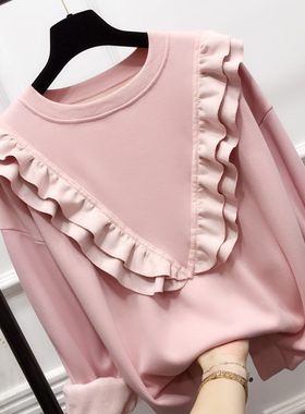 加绒加厚冬季哺乳期外出上衣服喂奶春秋装外穿女装秋冬装短款卫衣