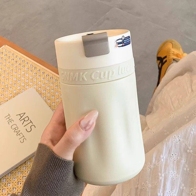 简约保温杯女生高颜值咖啡杯直饮