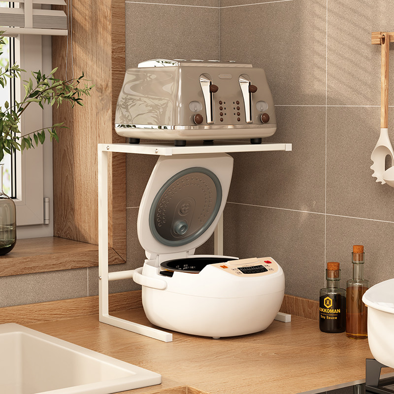 厨房电饭煲置物架台面微波炉空气炸锅电饭锅电器小家电架子,厨房/烹饪用具,微波炉置物架,淘宝优惠券,粉丝福利购,淘宝优惠卷