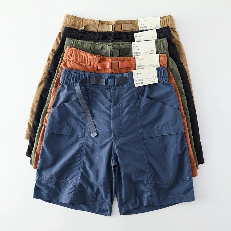 户外运动速干机能工装短裤男夏季新款男士休闲五分裤外贸男装裤子,男装,短裤,淘宝优惠券,粉丝福利购,淘宝优惠卷