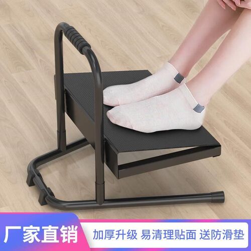 踏脚板办公室家用升降搁脚垫z脚踏可收纳鞋儿童钢琴脚凳孕妇踩脚