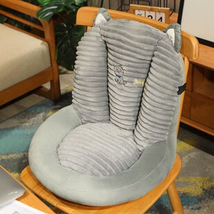 坐垫屁垫椅子靠背靠垫一体办公室久坐G透气家用座椅垫学生宿舍垫