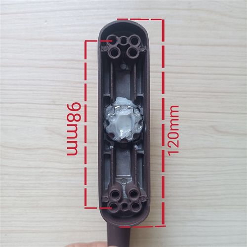 执手断桥铝平门窗把手内内倒执手U叉内窗两点锁断桥窗