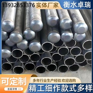 桥梁声测管桩基超声波检测螺旋筒钳压式测声管筒管厂家