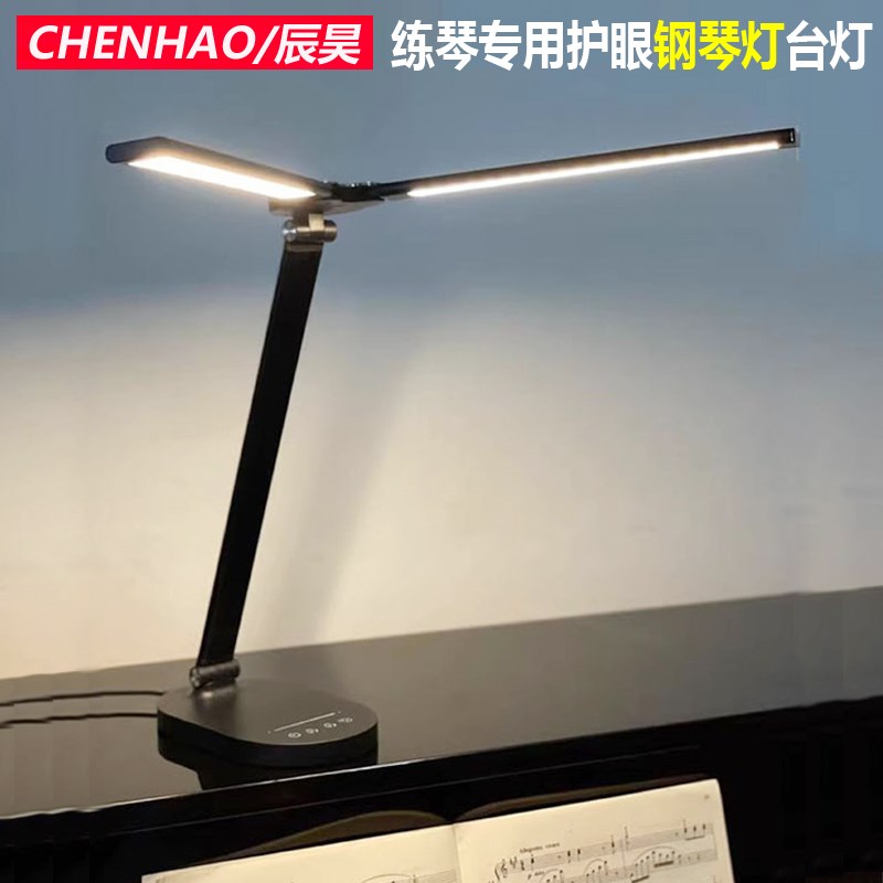 充电钢琴灯落地台灯护眼卧室床头灯学生高亮乐谱灯小学生练琴