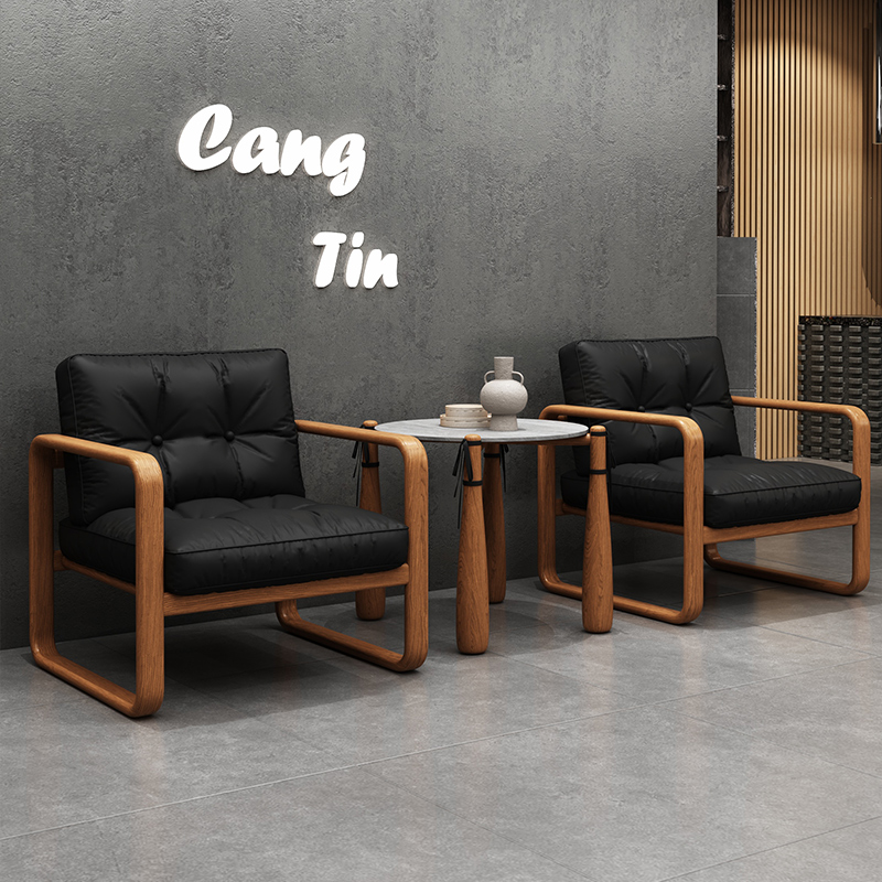 酒店餐厅新款简易铁架铁艺接待会客长条椅办公室沙发茶几