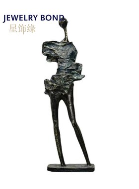 星饰缘迎宾人物雕塑落地灯人形家居展厅样品屋展示中心酒店软装大