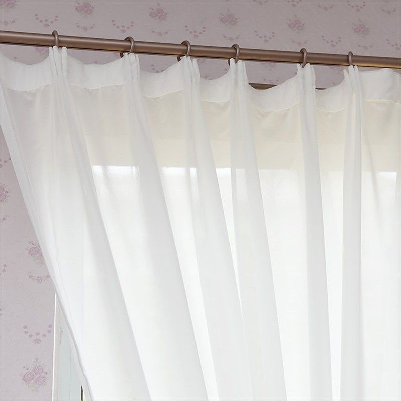 年新款雪纺纱白色半透现代卧室书房客厅阳台落地定制窗纱,居家布艺,定制窗帘,淘宝优惠券,粉丝福利购,淘宝优惠卷