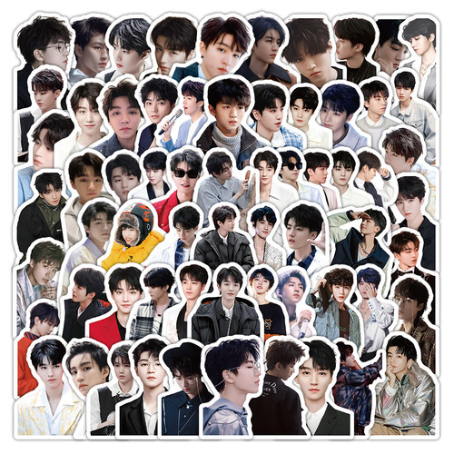 新款312张王俊凯贴纸防水粘贴