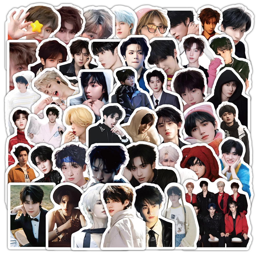 350张时代少年团贴纸合集丁程鑫成员周边行李箱手机装饰应援贴画