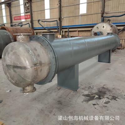 丁醇脱水塔冷凝器 二次蒸汽冷凝器 脱轻塔冷凝器 管壳式换热器