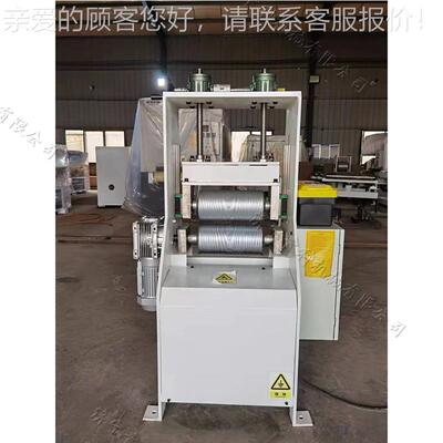 泡板料压木纹发机6度50宽实木板压纹花机家具QK-YW-65木板压年轮