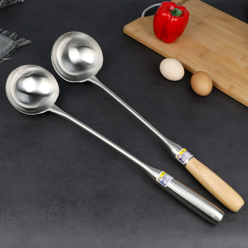 特厚不锈钢炒铲升级锅铲炒菜勺子炒勺厨勺炒铲勺打菜勺汤勺大号铲