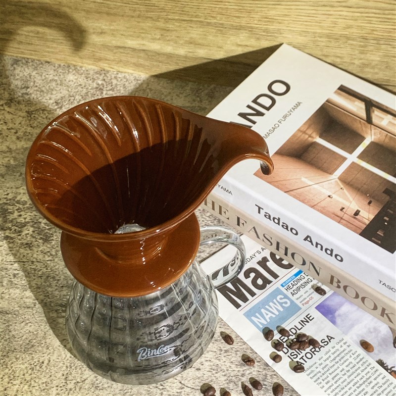 V60陶瓷咖啡器具咖啡过滤器手冲咖啡杯咖啡滤杯滴滤式螺旋纹滤杯