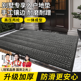 入户门地垫进门耐磨防滑脚垫家用耐脏免洗地毯可定制垫子2024新款