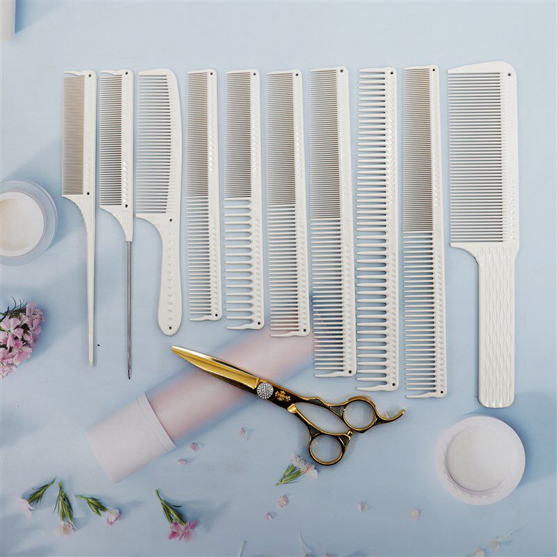 鹰堡JRL专业美发梳子家用盘发梳子毛梳剪发梳男发梳平果梳平头梳