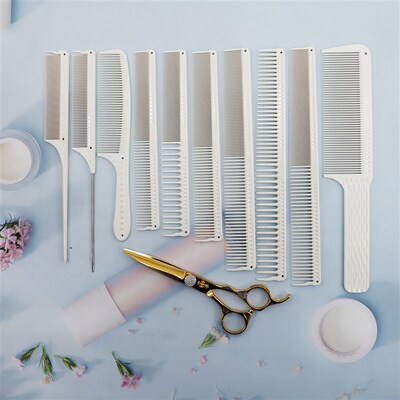 鹰堡JRL专业美发梳子家用盘发梳子毛梳剪发梳男发梳平果梳平头梳