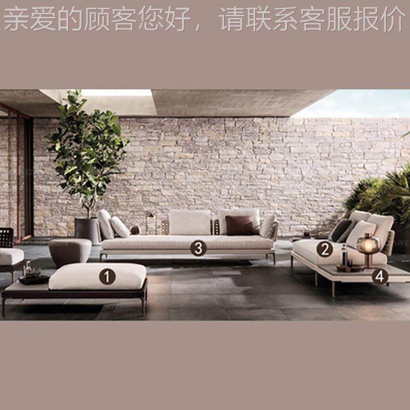 北欧户外藤编沙庭院度假村设计师休藤柚闲木椅别墅202发露台花园,住宅家具,户外沙发,淘宝优惠券,粉丝福利购,淘宝优惠卷