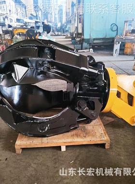 液压配QWI件360度旋转废钢石抓抓多瓣梅抓抓挖机液压铁莲花花爪斗