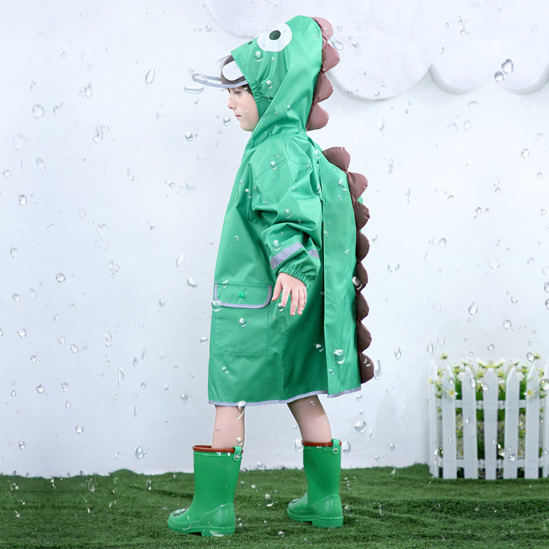 宝宝幼儿园儿童雨衣小学生男女童恐龙透气加厚带书包位大帽檐雨披,居家日用,雨披/雨衣,淘宝优惠券,粉丝福利购,淘宝优惠卷
