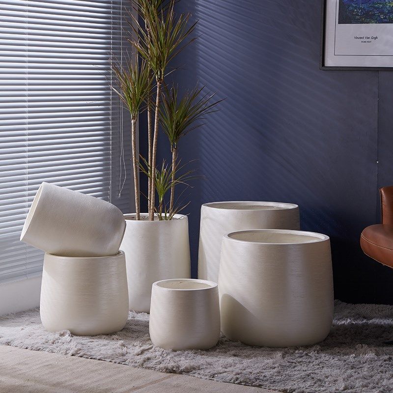 特大号镁泥花盆组合盆软装创意摆件家用酒店展厅大口径高款种树盆,鲜花速递/花卉仿真/绿植园艺,花盆,淘宝优惠券,粉丝福利购,淘宝优惠卷