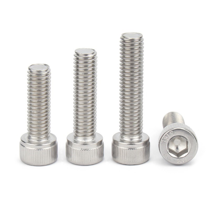 316L不锈钢A4-80内六角螺丝ISO4762杯头圆柱头螺栓M6M8M10M12-M20