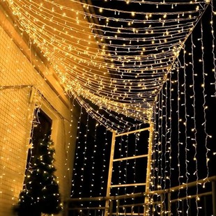 led霓虹灯带灯条户外防水满天星彩灯婚庆装饰绕树圣诞七彩闪串灯