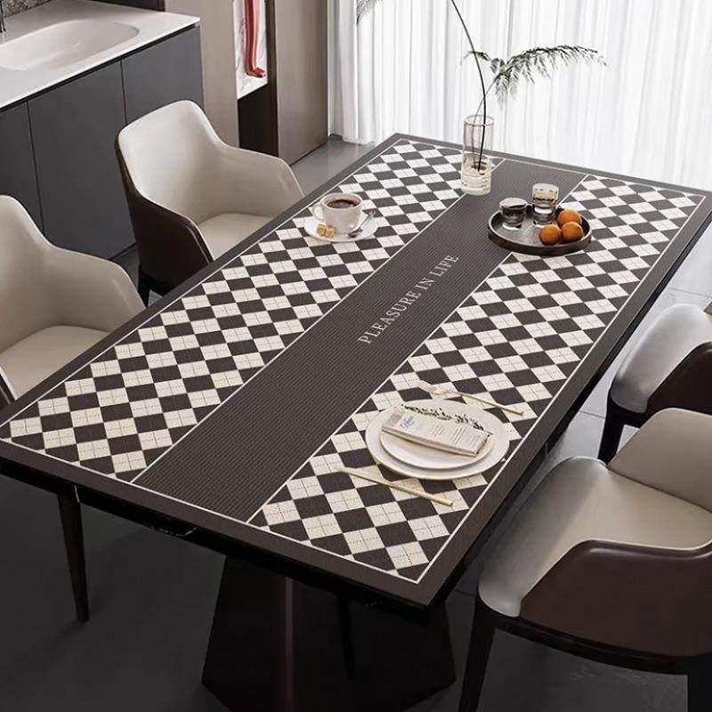 皮革桌布餐桌垫防水防油防烫长方形可裁剪轻奢风桌面垫免洗可擦垫,农机/农具/农膜,植保机械,淘宝优惠券,粉丝福利购,淘宝优惠卷