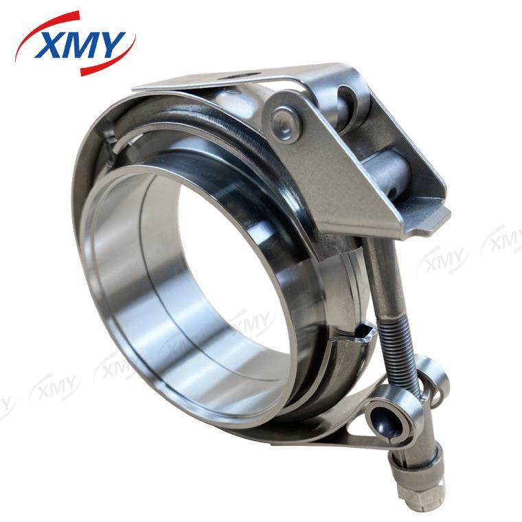 3英寸不锈钢V型快放卡箍法兰套件排气管消声器抱箍工厂直销,金属材料及制品,金属结构件,淘宝优惠券,粉丝福利购,淘宝优惠卷