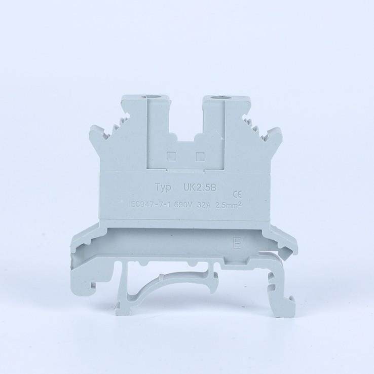 纯铜件2.5MM平方导轨式UK2.5b电压接线端子排UK-2.5N不滑丝100只,金属材料及制品,金属结构件,淘宝优惠券,粉丝福利购,淘宝优惠卷