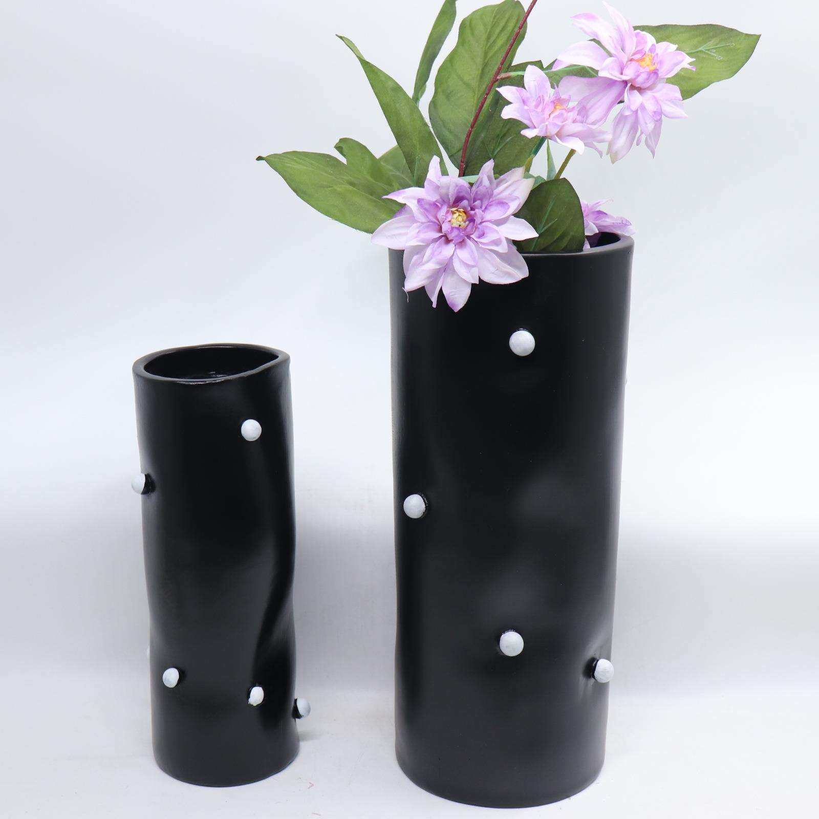 北欧现代简约创意波点树脂花瓶摆设餐桌插花瓶客厅办公室软装摆件,五金/工具,其他电线电缆,淘宝优惠券,粉丝福利购,淘宝优惠卷