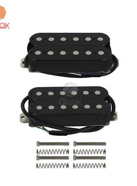 12固定式电吉他拾音器双联4导双线圈alnico5乐器配件