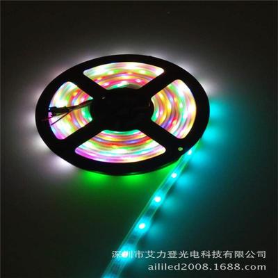 DC12V5050S灯条LED幻彩灯条SK681248灯SMD5050RGB断点续传全彩