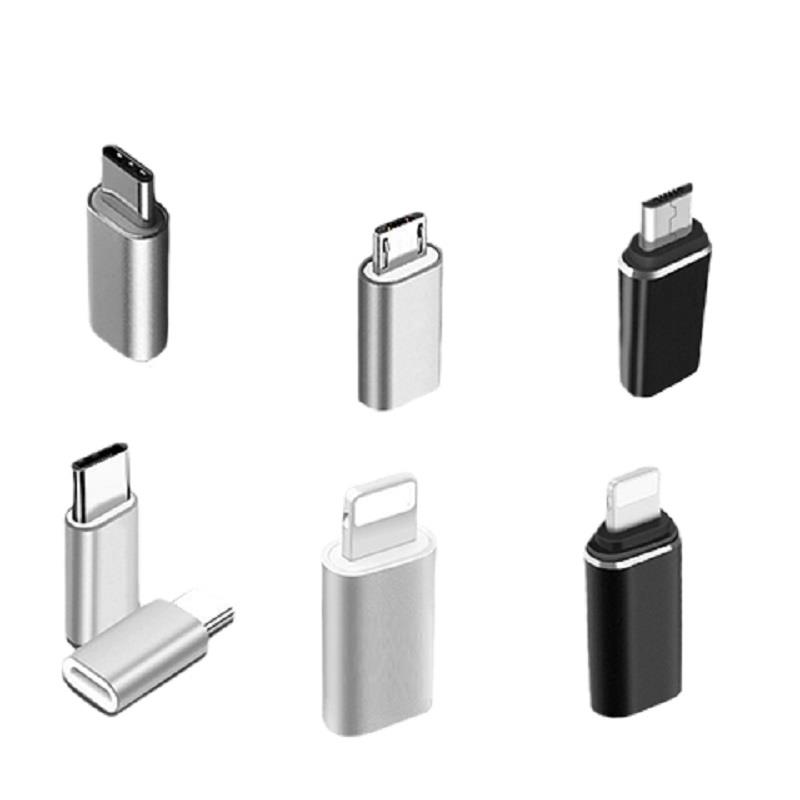 【旗舰店正品】适用于iphone手机type-c充电器适用安卓转转接头14pro苹果PD充电线转换器micro转lighting转换