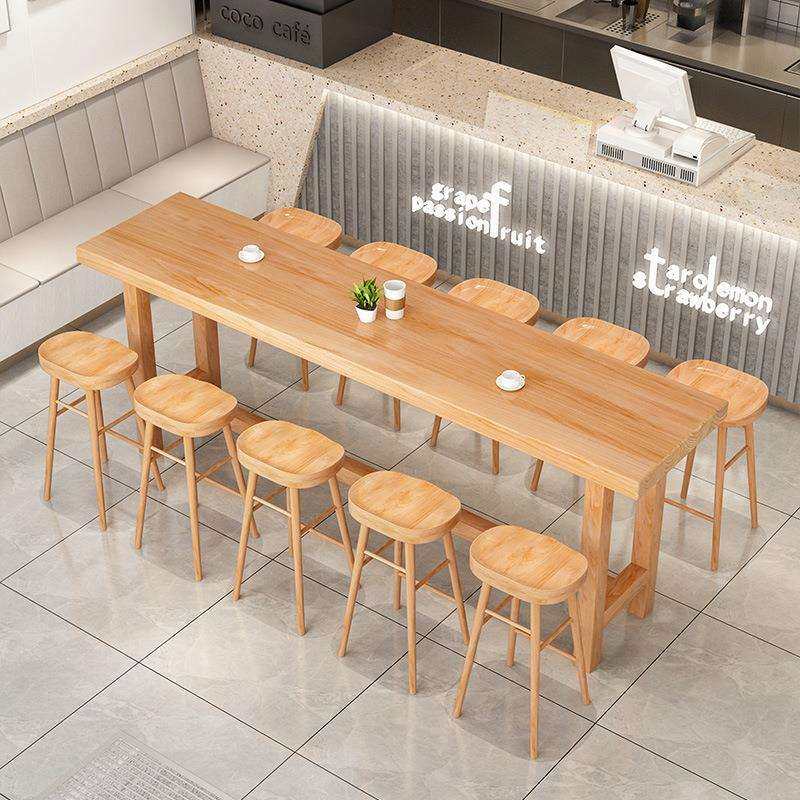 全实木高脚吧台桌奶茶店咖啡厅靠墙休闲餐桌家用隔断长条中岛台,五金/工具,其他电线电缆,淘宝优惠券,粉丝福利购,淘宝优惠卷