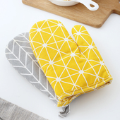 裕源福隔热手套烤箱微波炉专用防烫加厚耐高温厨房烘焙可爱家用