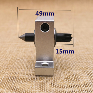 DIY梅花顶尖佛珠车床尾座旋转顶尖活络顶尖回转顶尖顶针车床配件