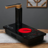 电陶炉茶炉嵌入式 自动上水抽水加水泡茶电热磁炉搭配茶盘茶台茶桌