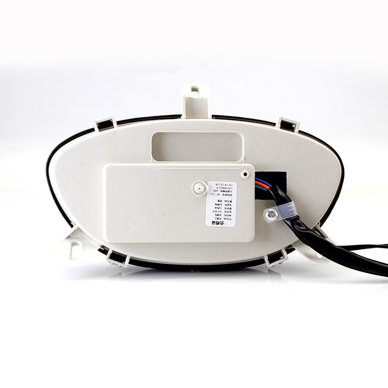 迅鹰电动车仪表盘液晶显示屏48V60V72v里程表聚英高清LED电压表