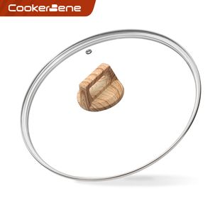 锅盖家用通用钢化防爆玻璃盖炒菜锅锅盖28cm32cm奶锅汤锅盖子通用