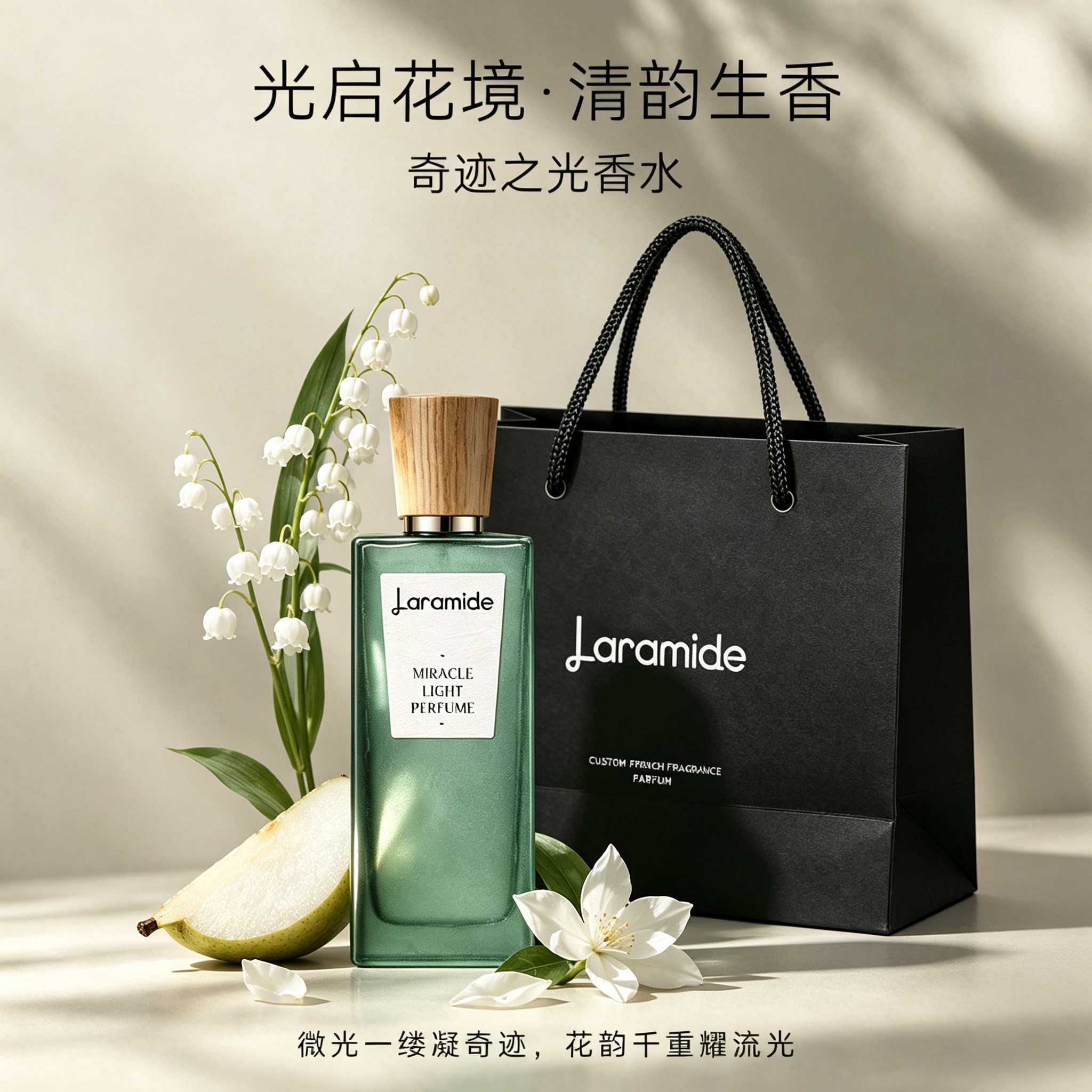Laramide拉瑞德奇迹天光香水 柑橘果香调女士淡香精持久留香香水