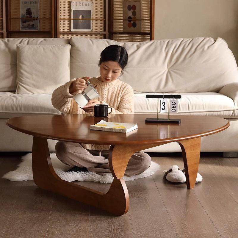 实木新款茶几简约小户型现代三角日式茶桌异形出租屋客厅家用,3C数码配件,USB灯,淘宝优惠券,粉丝福利购,淘宝优惠卷
