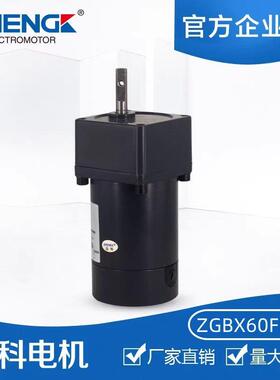 正科ZGBX60FMM可调速正反转大功低噪音率减速电机偏心轴12V24V