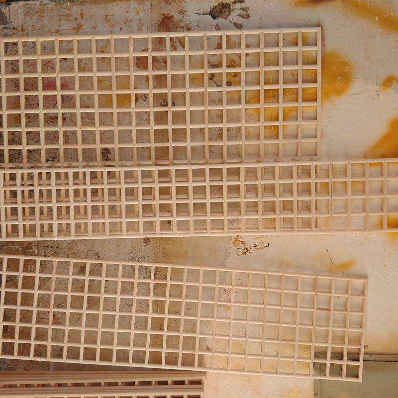 镂空实木花格隔断新中式仿古木雕窗栅花窗田字方格子宋式美学屏风