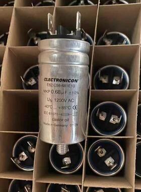 伊凯基E62.C58-681E100.68UF1200VACELECTRONICON德国电容器