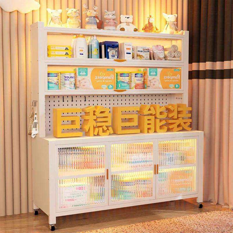 新款婴儿喂养台收纳柜大容量婴儿物品桌子床头收纳落地带移动滚轮,3C数码配件,USB灯,淘宝优惠券,粉丝福利购,淘宝优惠卷