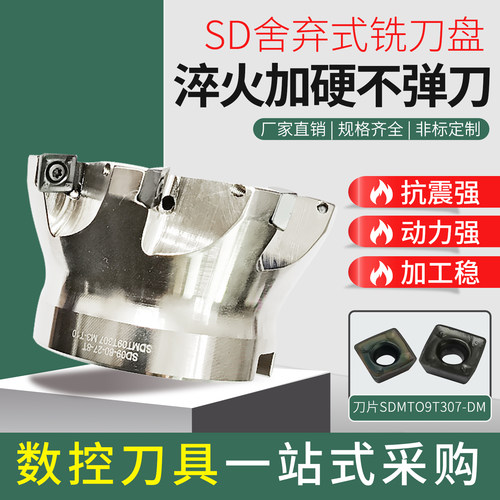 SD09快进给重切削刀盘