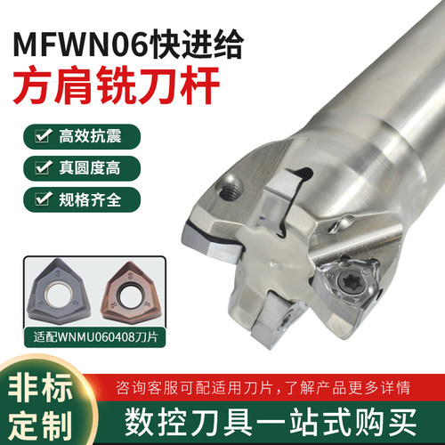 MFWN06快进给方肩铣刀杆