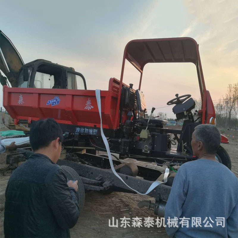 工程三轮翻斗车22马力液